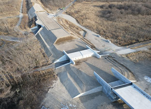 北海道横断自動車道 釧路市 山花北改良工事