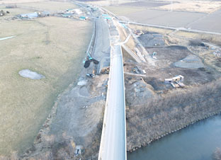 北海道横断自動車道 釧路市 湯波内改良工事